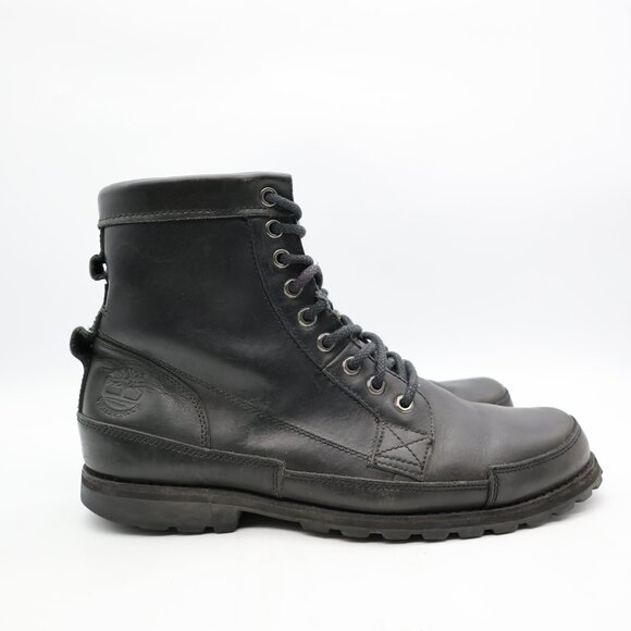 Timberland Smartwool Boots Men’s Size 11 W Black Leather Waterproof 23514 - Picture 1 of 12